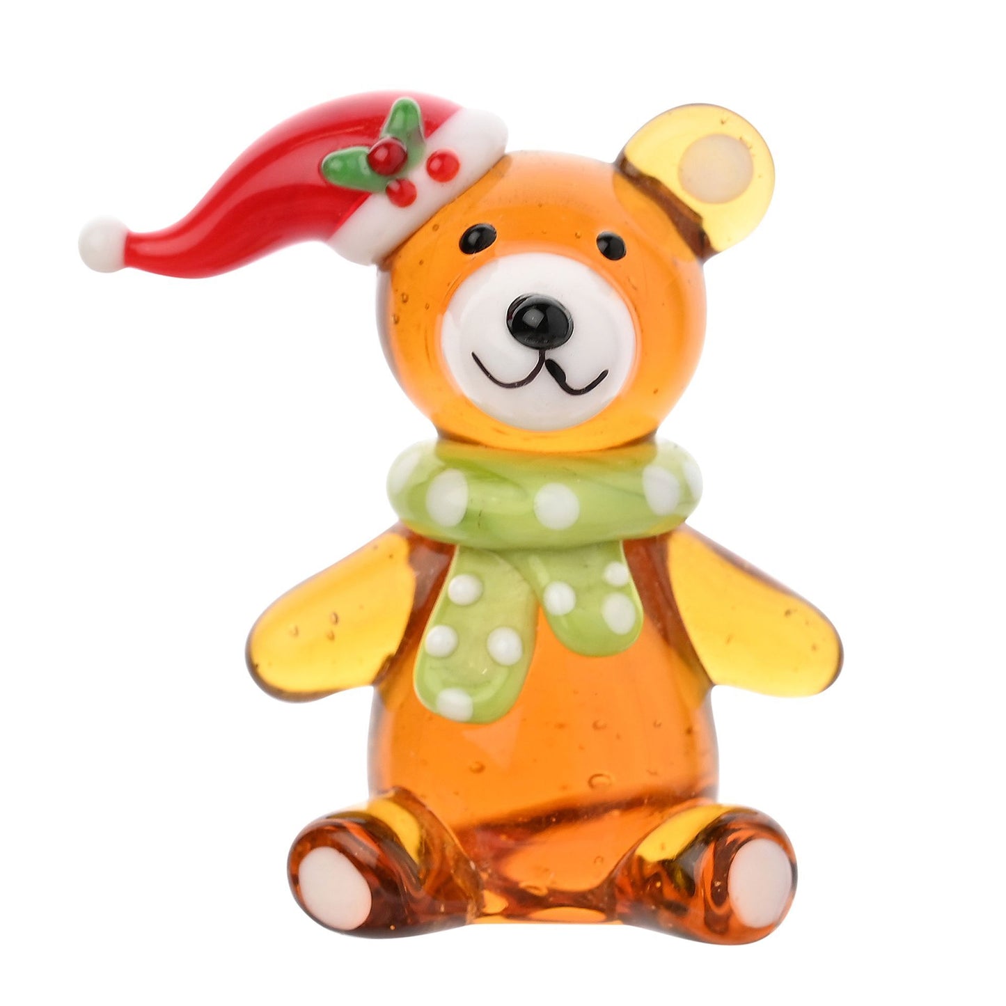 Objets D’Art Festive Miniature Brown Teddy