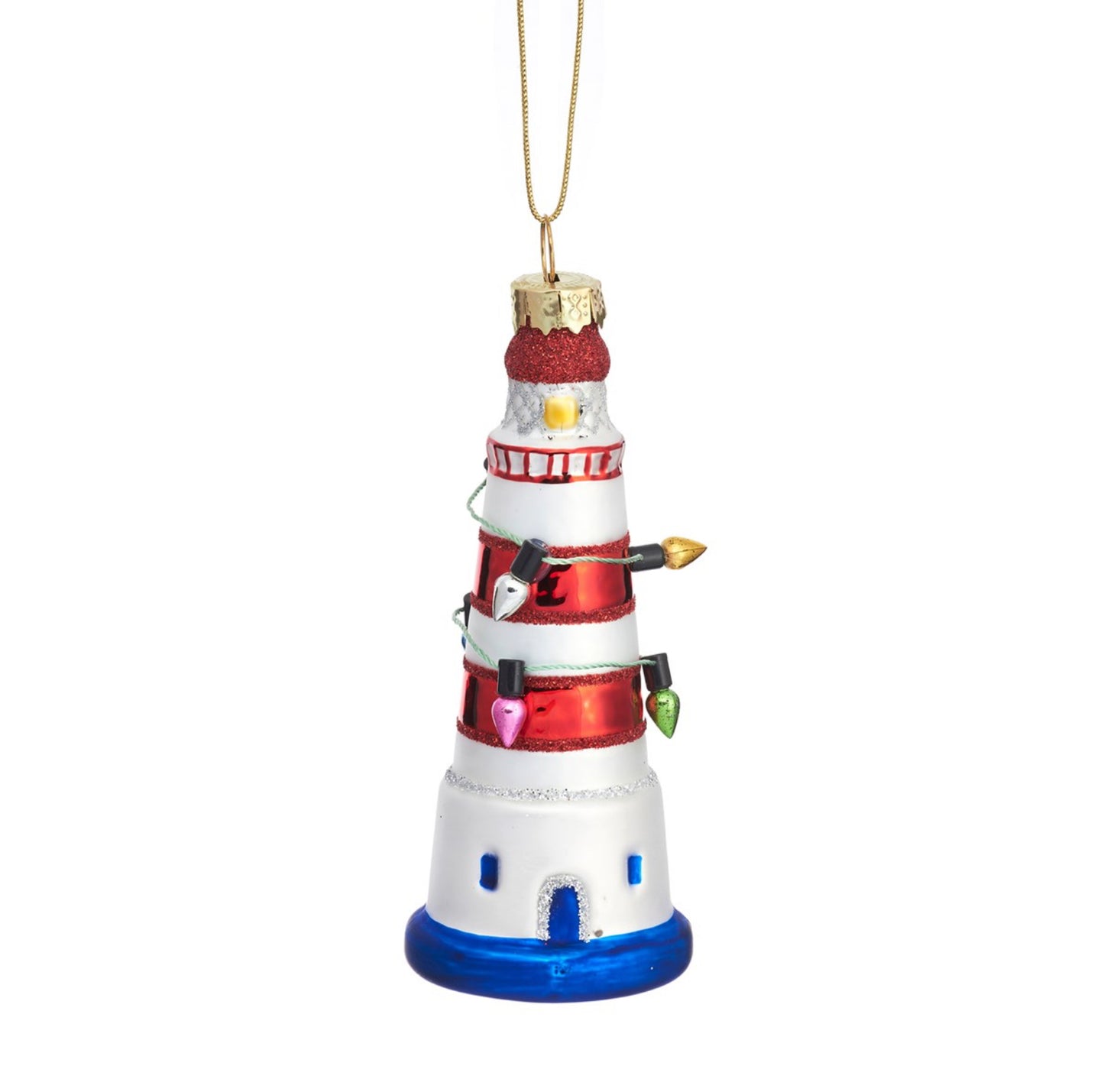 Sass & Belle Lighthouse Christmas Decoration