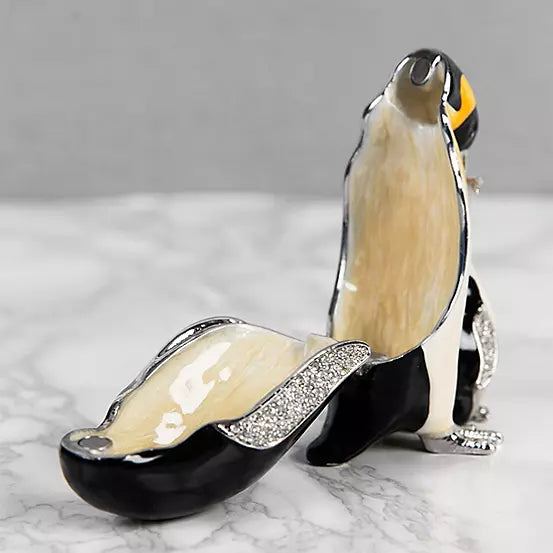 Penguin & Chick Trinket Box