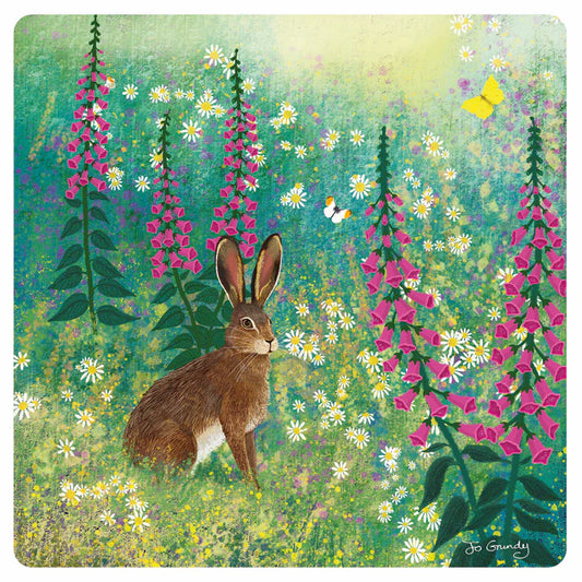 Jo Grundy ‘Foxglove Meadow’ Greetings Card