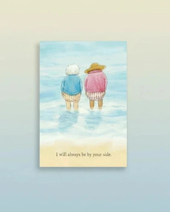 ‘By your side’, Greetings Card