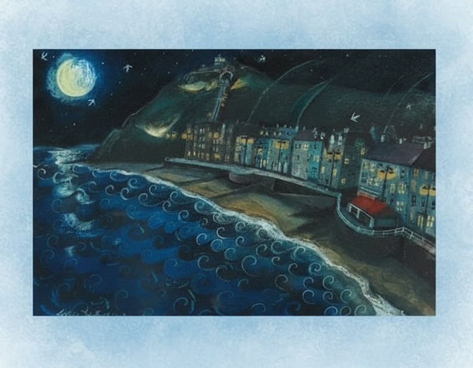 Lizzie Spikes Dark Prom Greetings Card