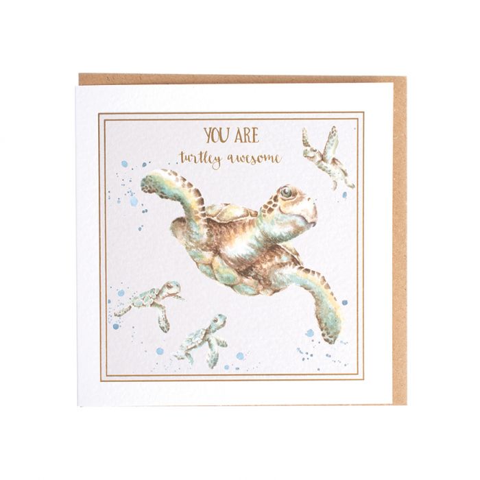 Turtley Awesome Greetings Card