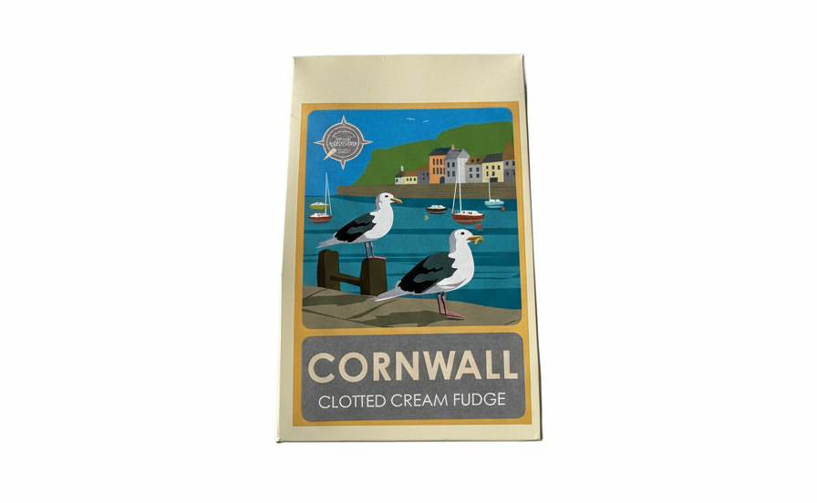 Clotted Cream Fudge Carton - Seagull 150g