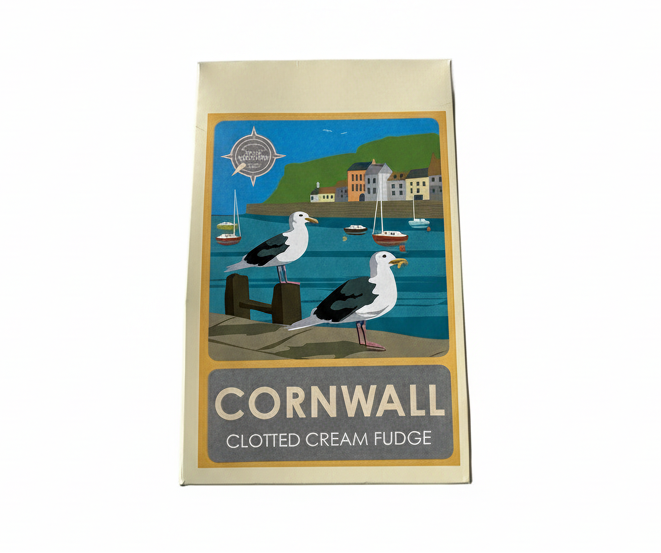 Clotted Cream Fudge Carton - Seagull 150g
