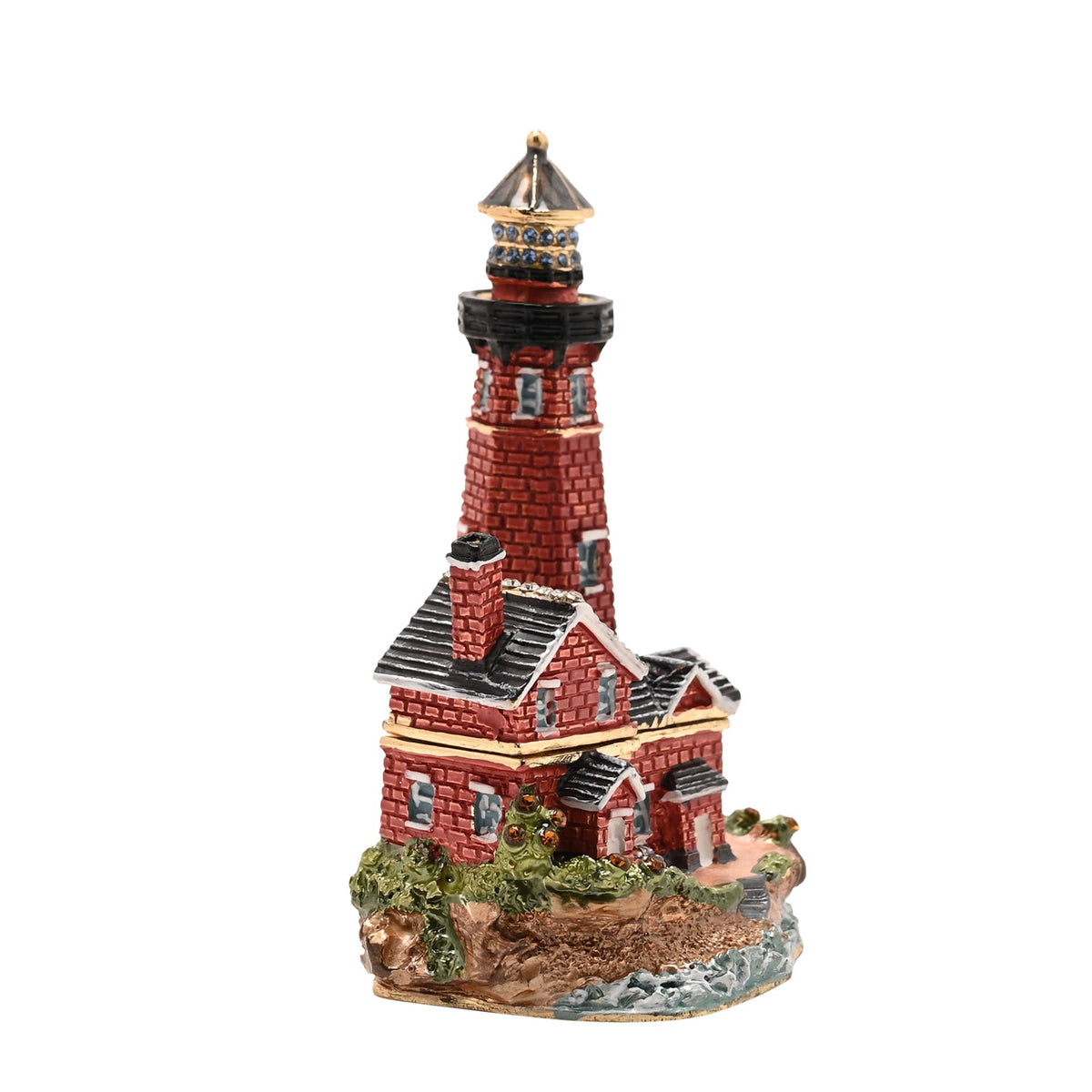Lighthouse Treasured Trinket Box