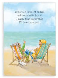 ‘Excellent Human’, Greetings Card