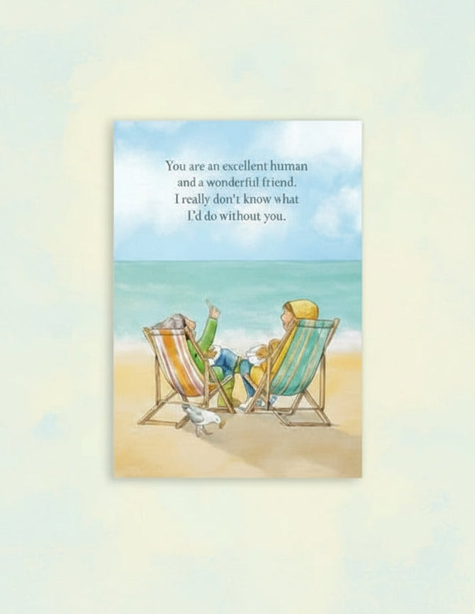 ‘Excellent Human’, Greetings Card