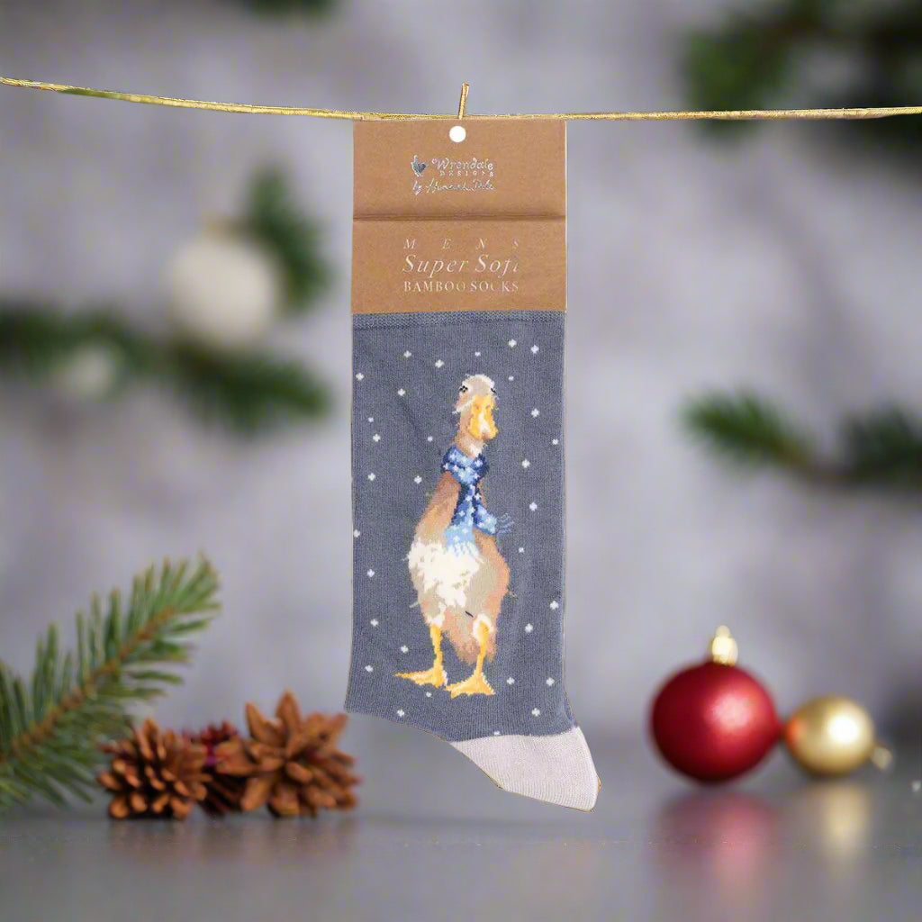 Wrendale, Duck Christmas Scarves, Size 7-11, (Euro 42-46)