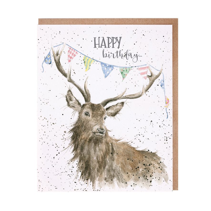 Birthday Bunting Birthday Card