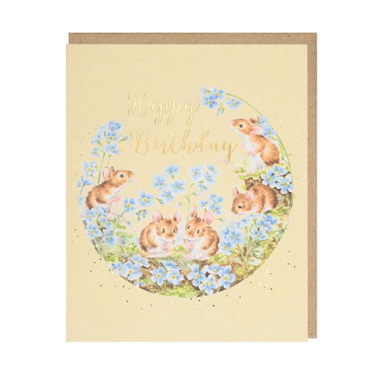 Forget me not Birthday Card