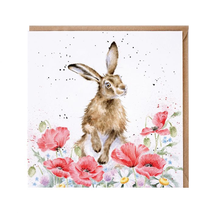 Field of Flowers Greetings Card