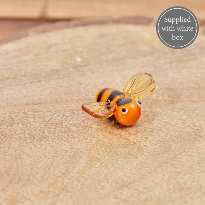 Glass Bee Ornament
