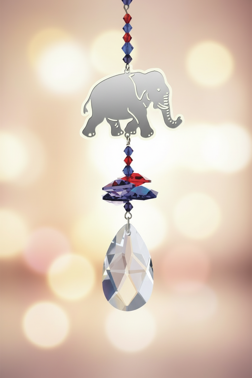 Crystal Fantasy Elephant - Indian