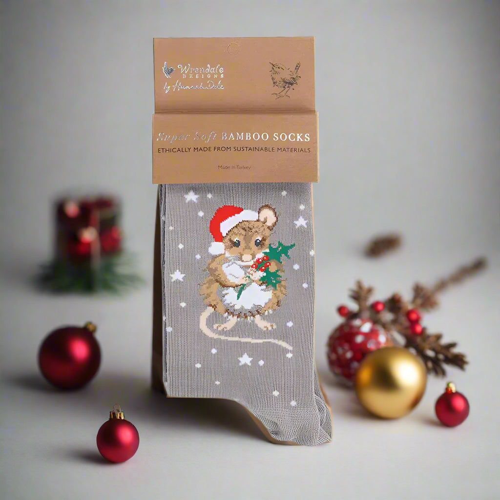 Wrendale, Christmouse, Size 4-7, (Euro 37-42)