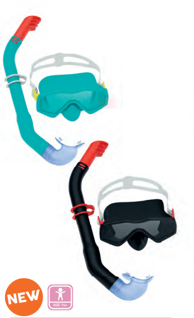 Aqua Prime Essential Snorkel Set 14+ Adult