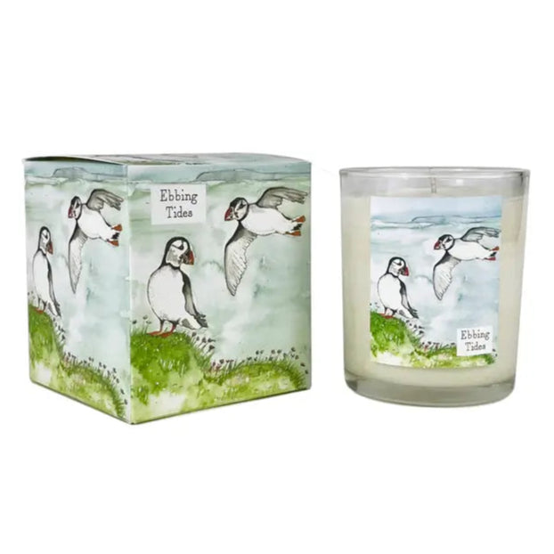 Ebbing Tides - Sea Salt and Spray Scented Candle, 20cl
