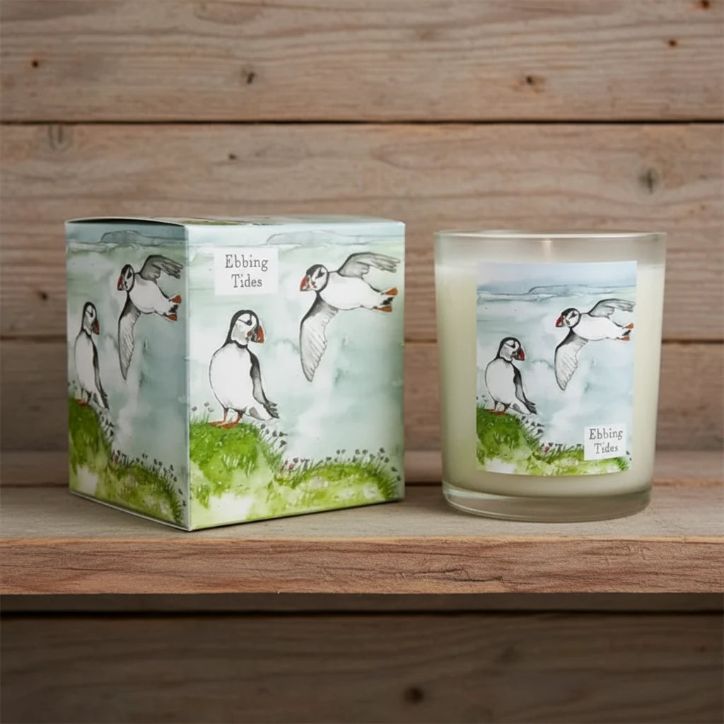 Ebbing Tides - Sea Salt and Spray Scented Candle, 20cl