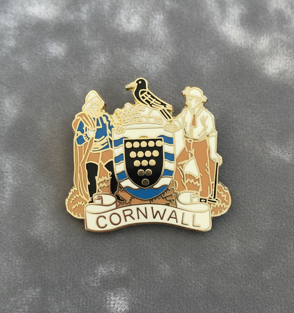 Cornwall Crest Badge