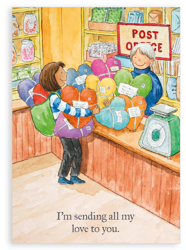 Sending all my Love, Greetings Card