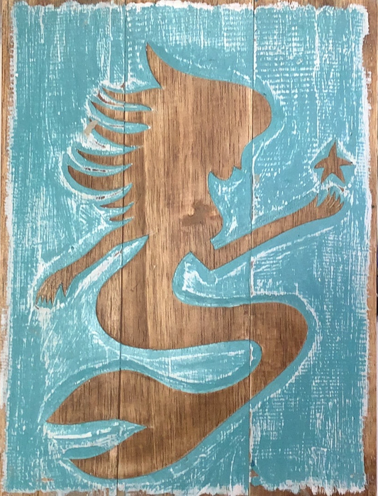 Carved Mermaid Picture