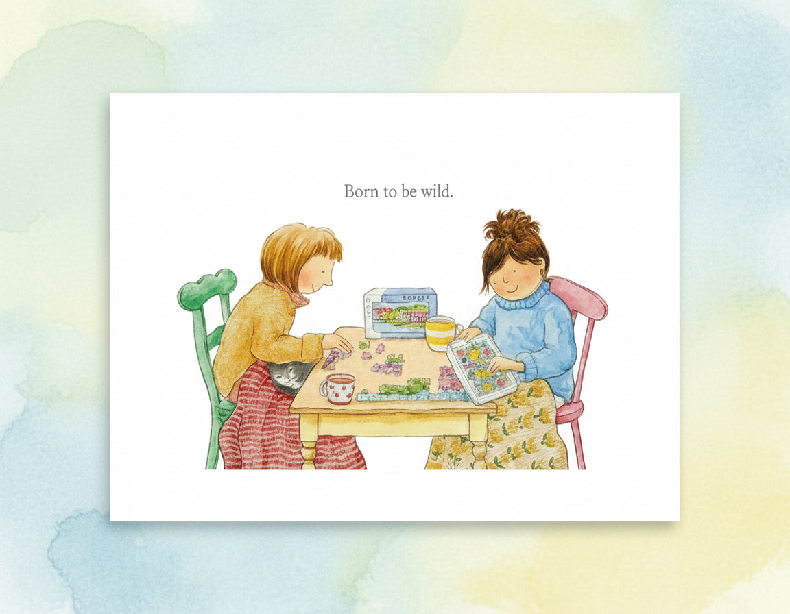 ‘Born to be Wild’, Greetings Card
