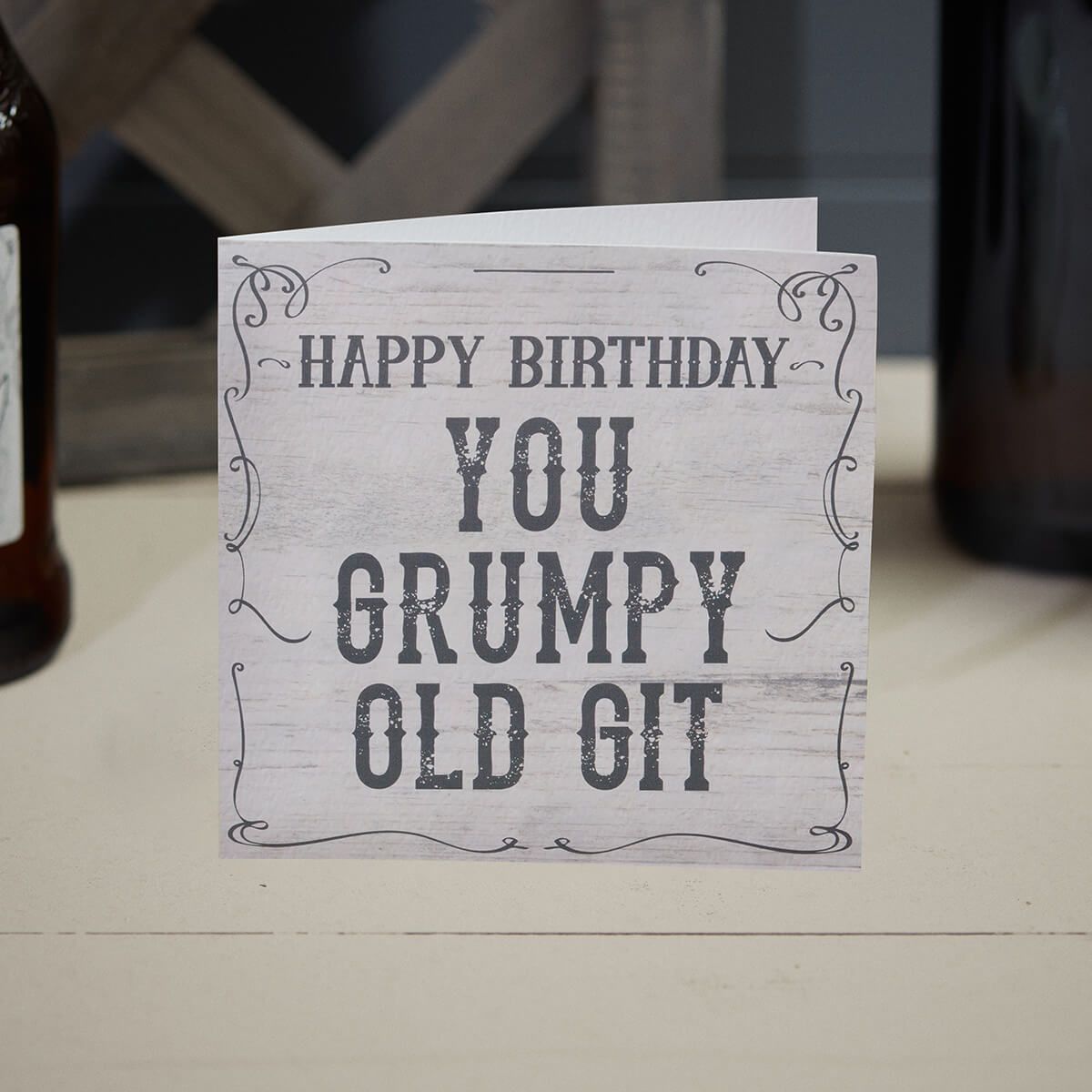 Grumpy Old Git Birthday Card
