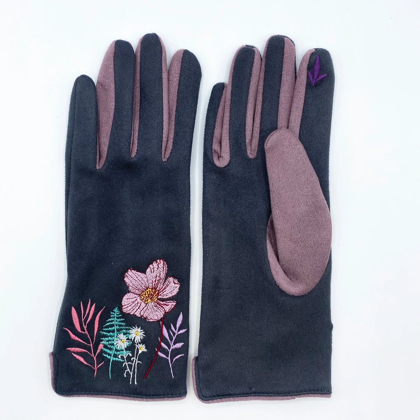 Secret Garden Posy Touchscreen Gloves
