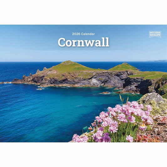 Cornwall A5 Calendar, 2026