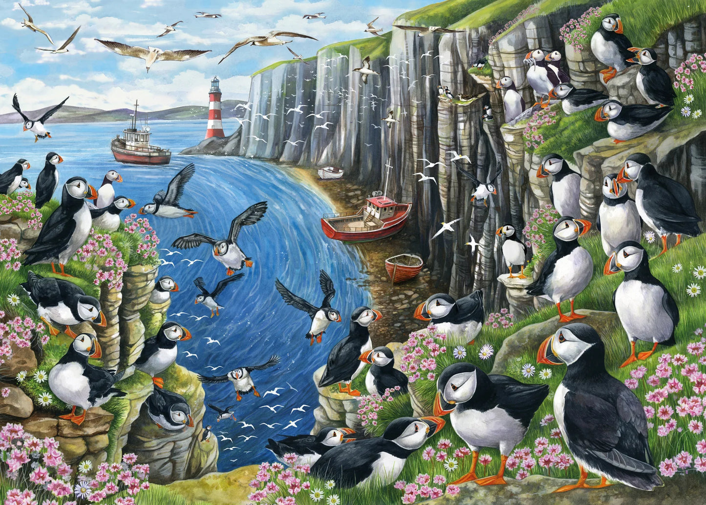 Clifftop View - 1000 Piece Jigsaw