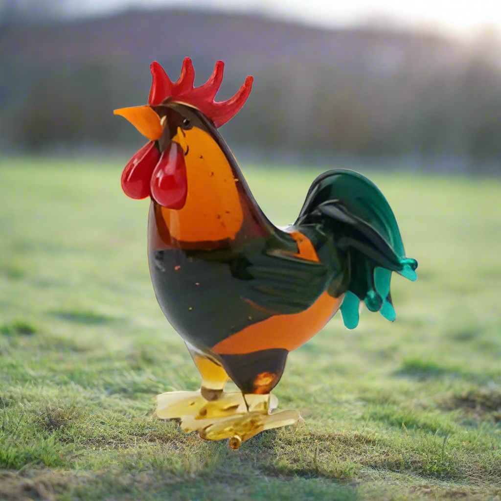 Glass Cockerel