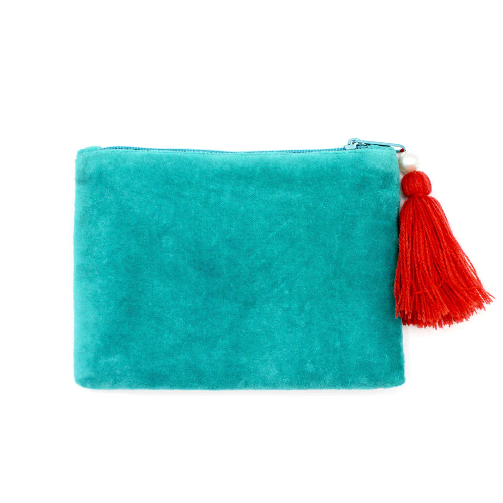 Coral Crab Coin Purse