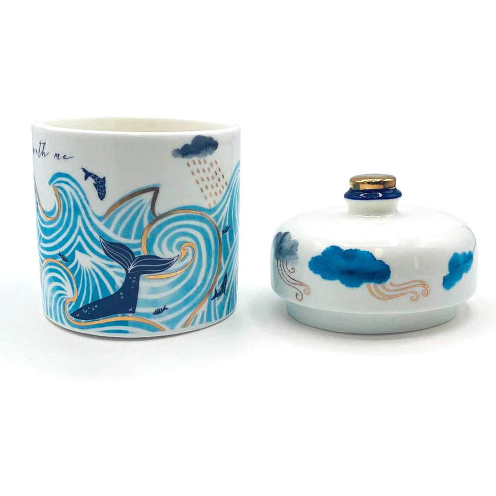 By The Sea Storm Jar with Gift Box