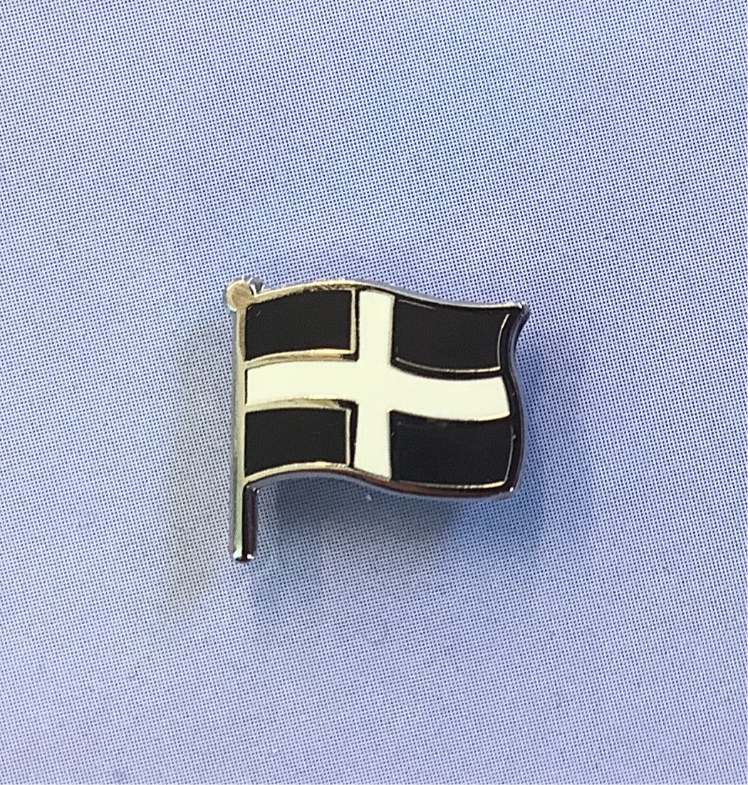 Cornwall Flag Badge