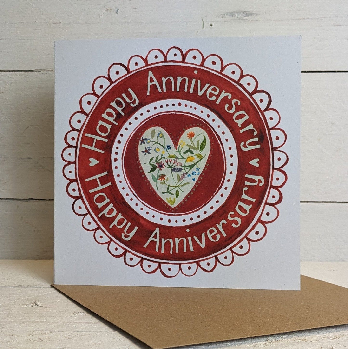 Happy Anniversary Greetings Card