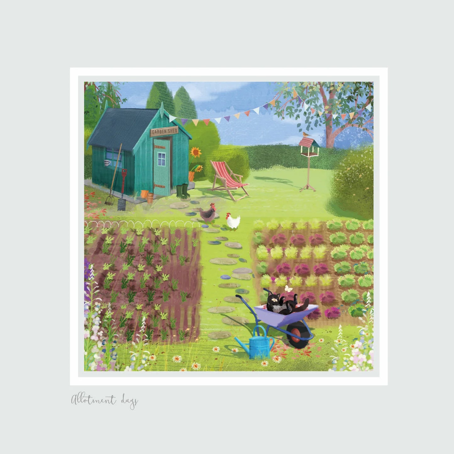 Heydays ‘Allotment Days’ Greetings Card