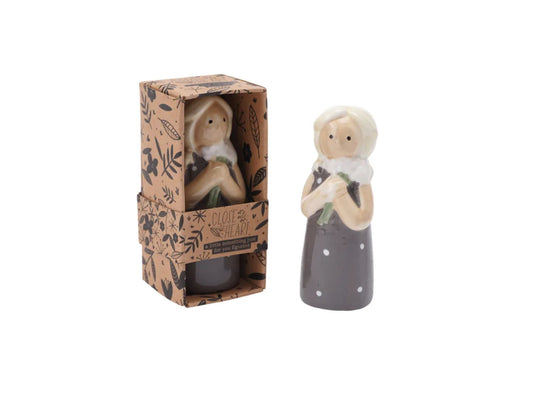 Little something girl figurine