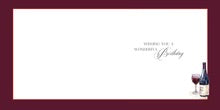 Wine Time Birthday Card