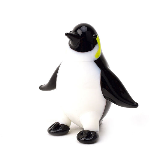 Hand Blown Miniature Glass Penguin