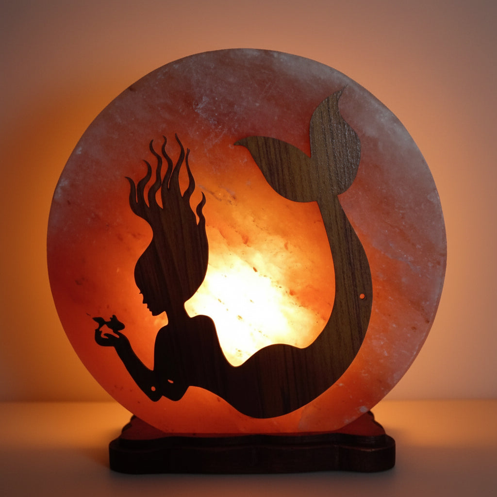 Himalayan Salt Lamp - Mermaid