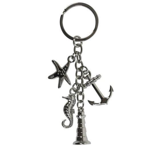 Nautical Charm Keyring
