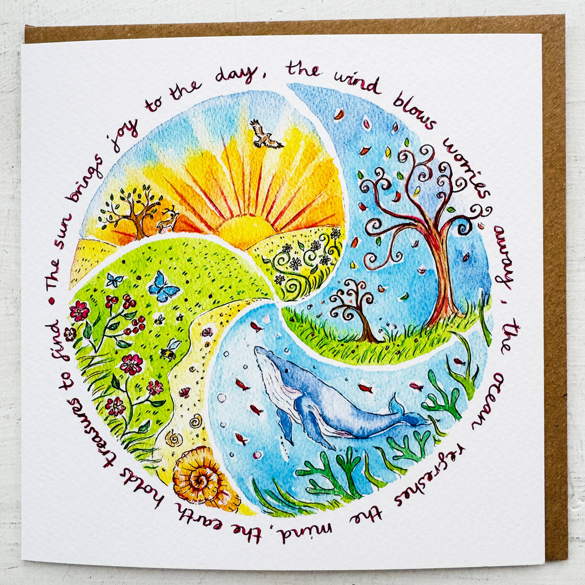 Elements of Nature Card by Janine Drayson