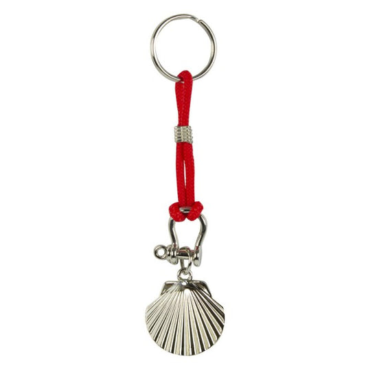 Scallop Charm Keyring