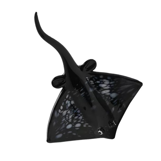 Glass Stingray Figurine