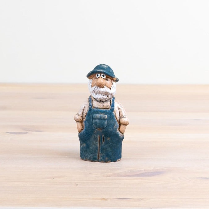 Blue Fisherman Ornament