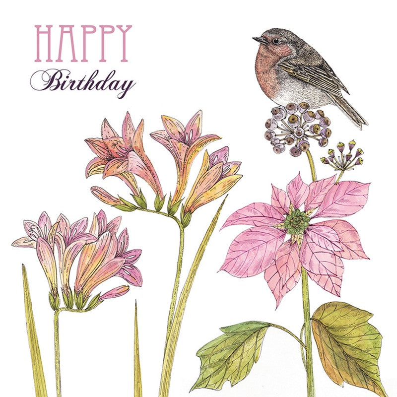 Vintage Garden - Freesia & Robin