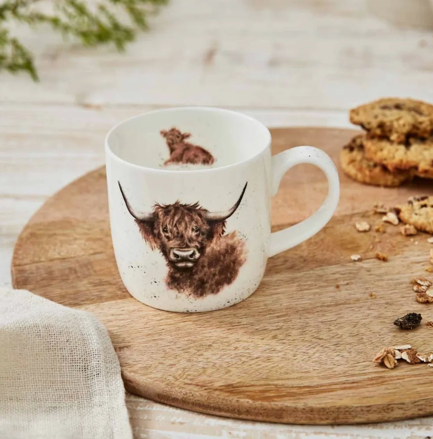 Wrendale Highland Coo Mug