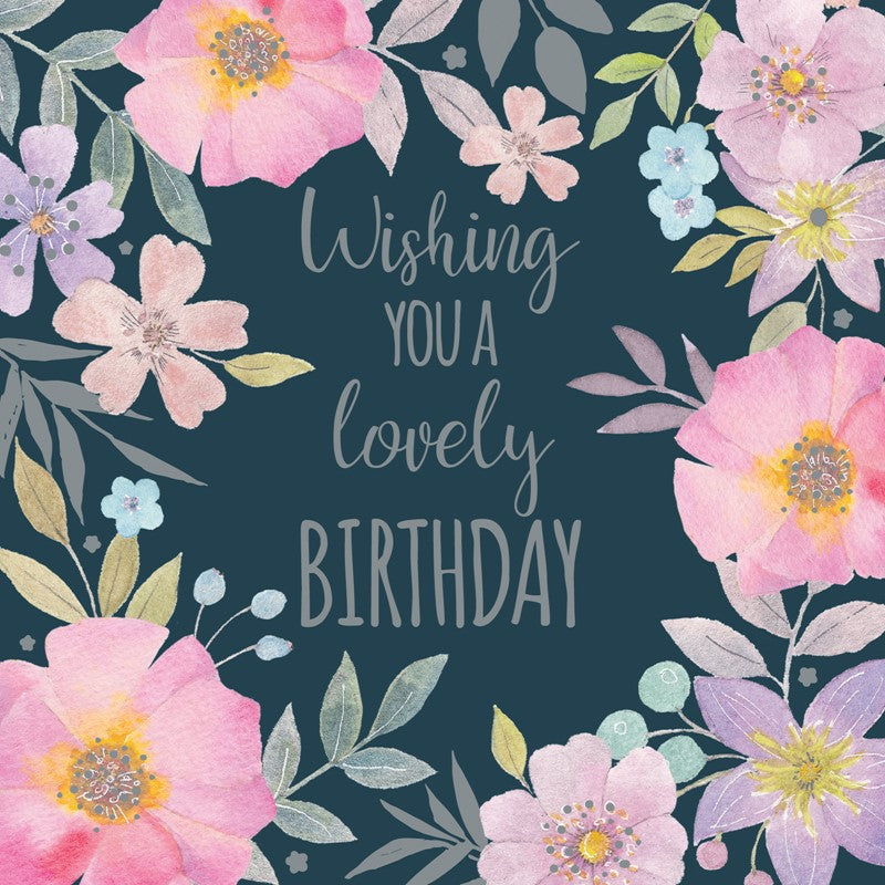 Vintage Garden - Lovely Birthday
