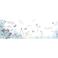 Wild & Serene Card - Butterflies & Wild Flowers