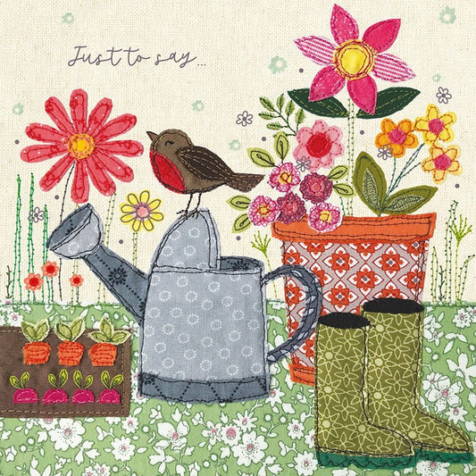 The Sewing Box - Boots & Bird, Greetings Card